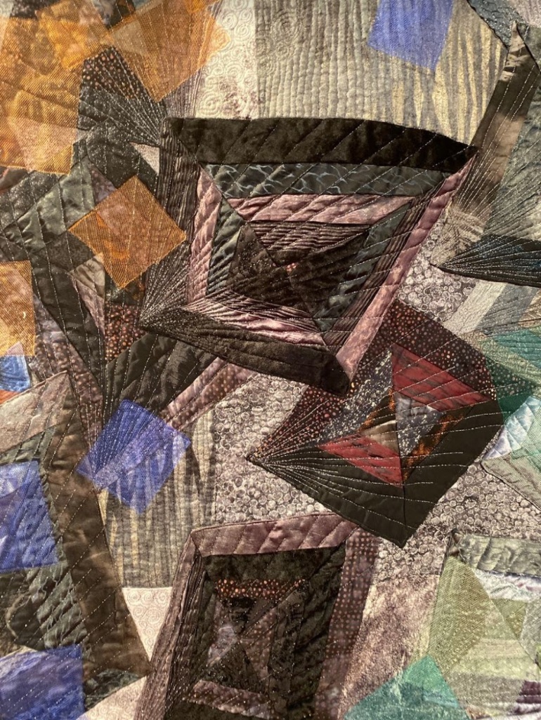 "Dream - Soaring in the Sky" by Kazuko Noto - Detail 1